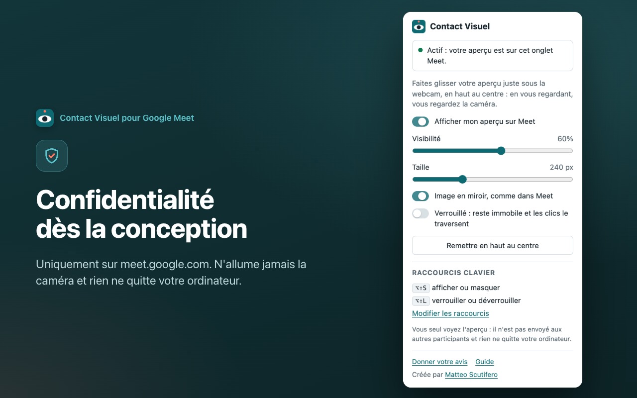 Confidentialité dès la conception