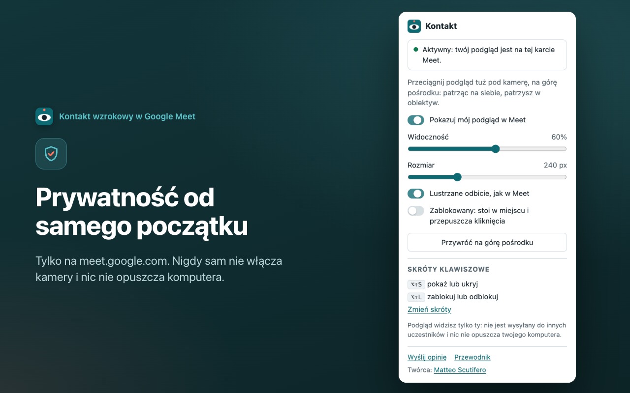 Prywatność od samego początku